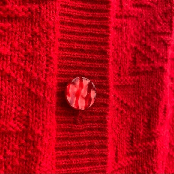 VINTAGE Sweater Vest / V-Neck - Size S - Picture 3 of 10